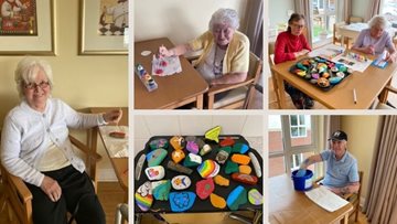 Consett care home participates in local community craft project